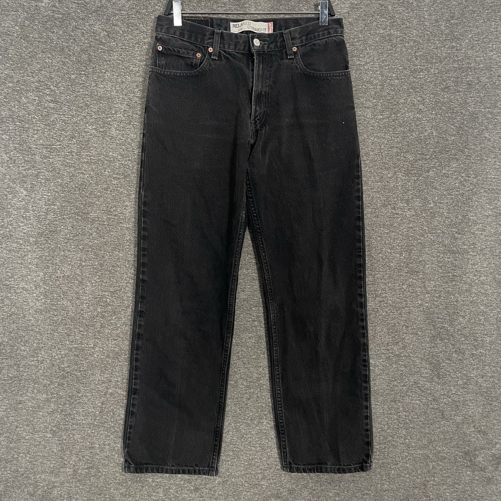 Levis 559 Relaxed Straight Jeans 32x32 (Fits 32x30) Black Y2K Baggy Loose Skater